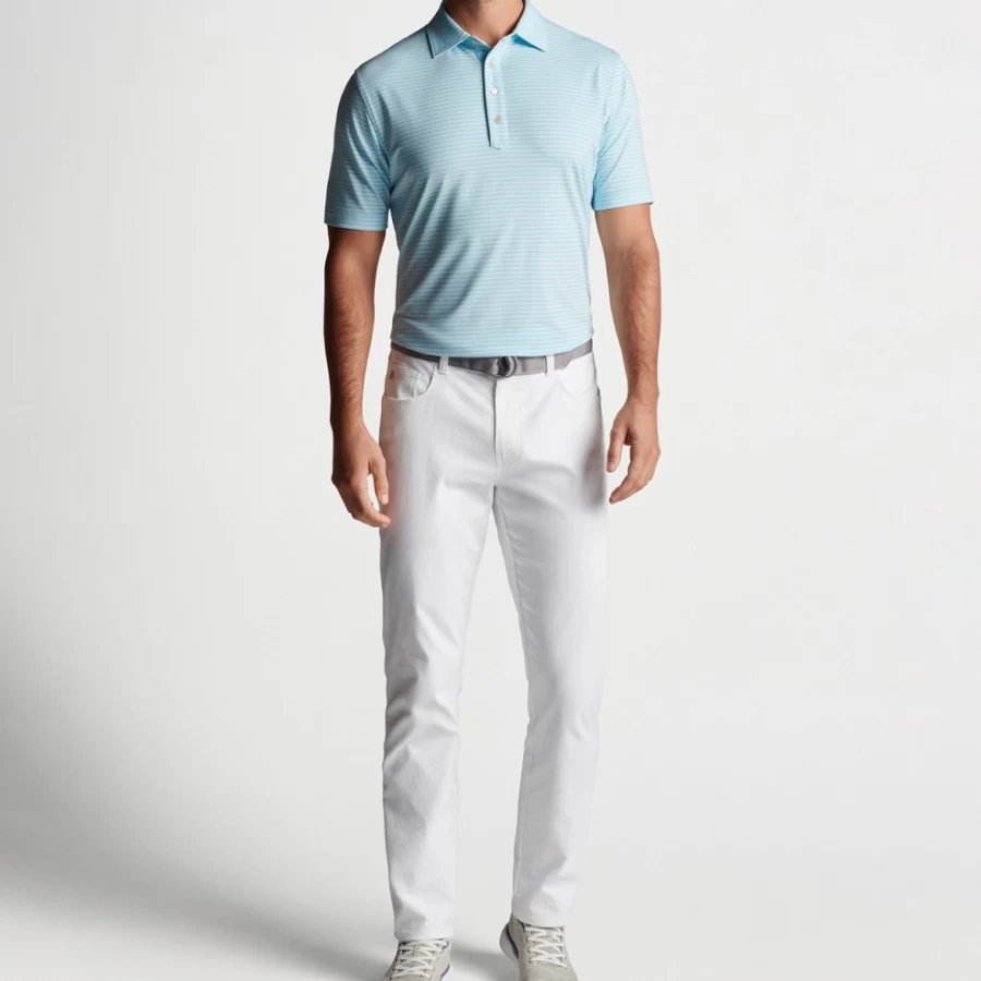 Peter Millar Women's Bishop Performance Jersey Polo Shirt for Golf & Active Wear