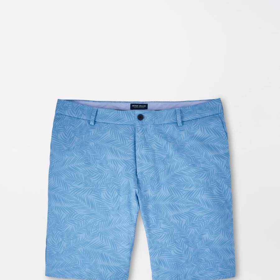 Peter Millar Men's Surge Palm Performance Shorts for Golf & Active Wear