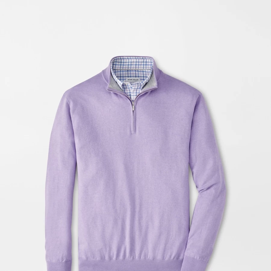 Peter Millar Men's Crest Quarter-Zip Pullover
