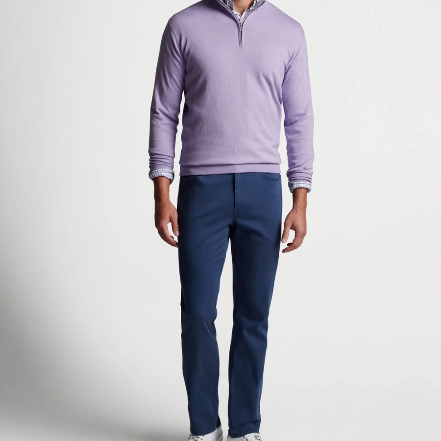 Peter Millar Men's Crest Quarter-Zip Pullover