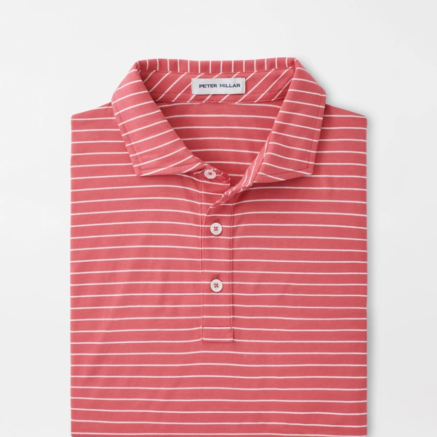 Peter Millar Men's Cedar Polo Shirt - Premium Pilot Millar Cedar Performance Golf Apparel