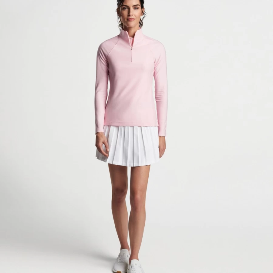 Peter Millar Women's Melange Raglan-Sleeve Perth Layer Pullover Sweater