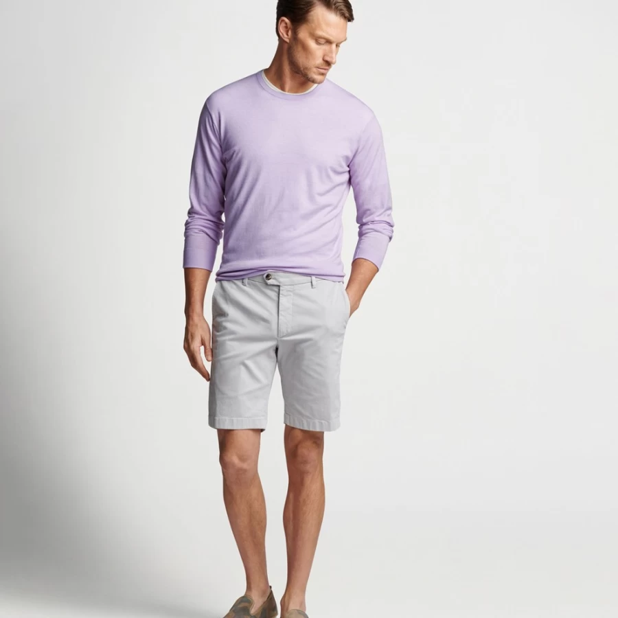 Peter Millar Men's Excursionist Flex Crew Neck Travel Comfort Shirt