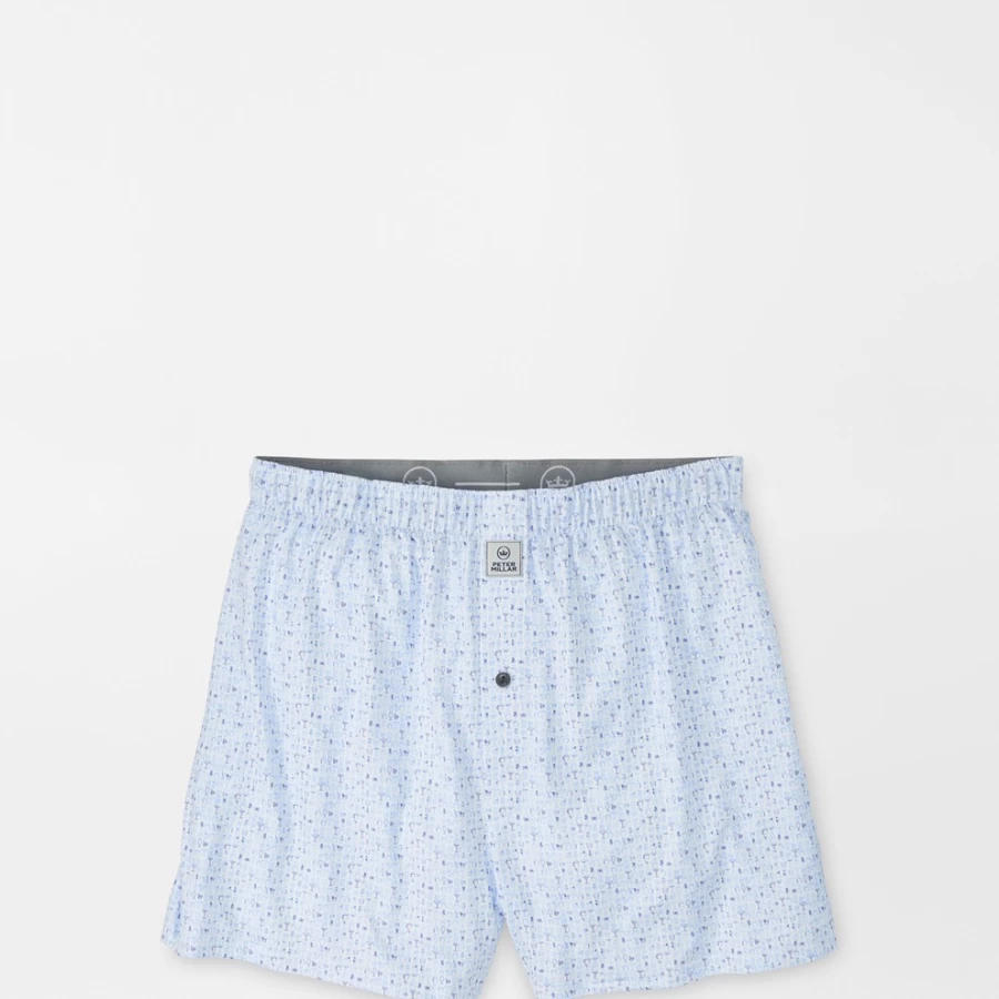 Peter Millar Men's Lil' Friday Performance Boxer Shorts - Moisture-Wicking Comfort & Breathable Underwear