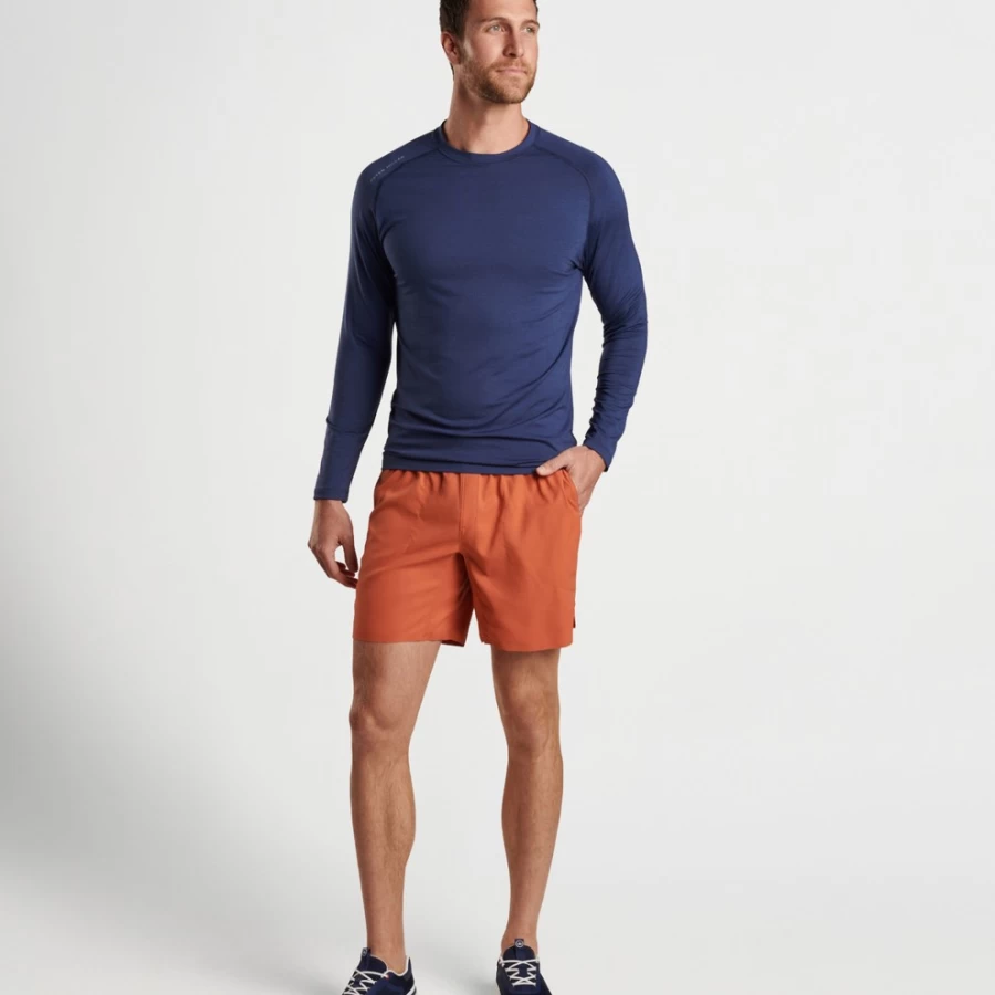 Peter Millar Men's Swift Performance Running Shorts – Lightweight Athletic Shorts for Training & Workouts