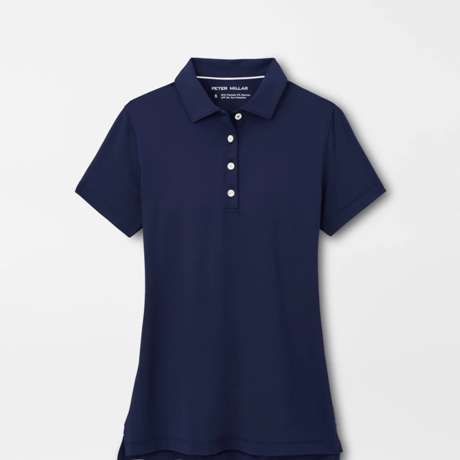 Peter Millar Women's Button-Down Polo Shirt – Classic Collared Top for Style & Comfort