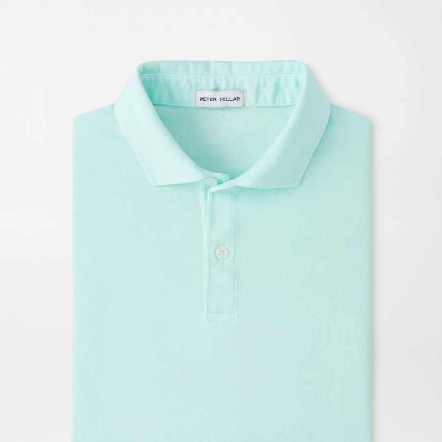Peter Millar Men's Sunwashed Pique Polo Shirt - Classic Casual Comfort