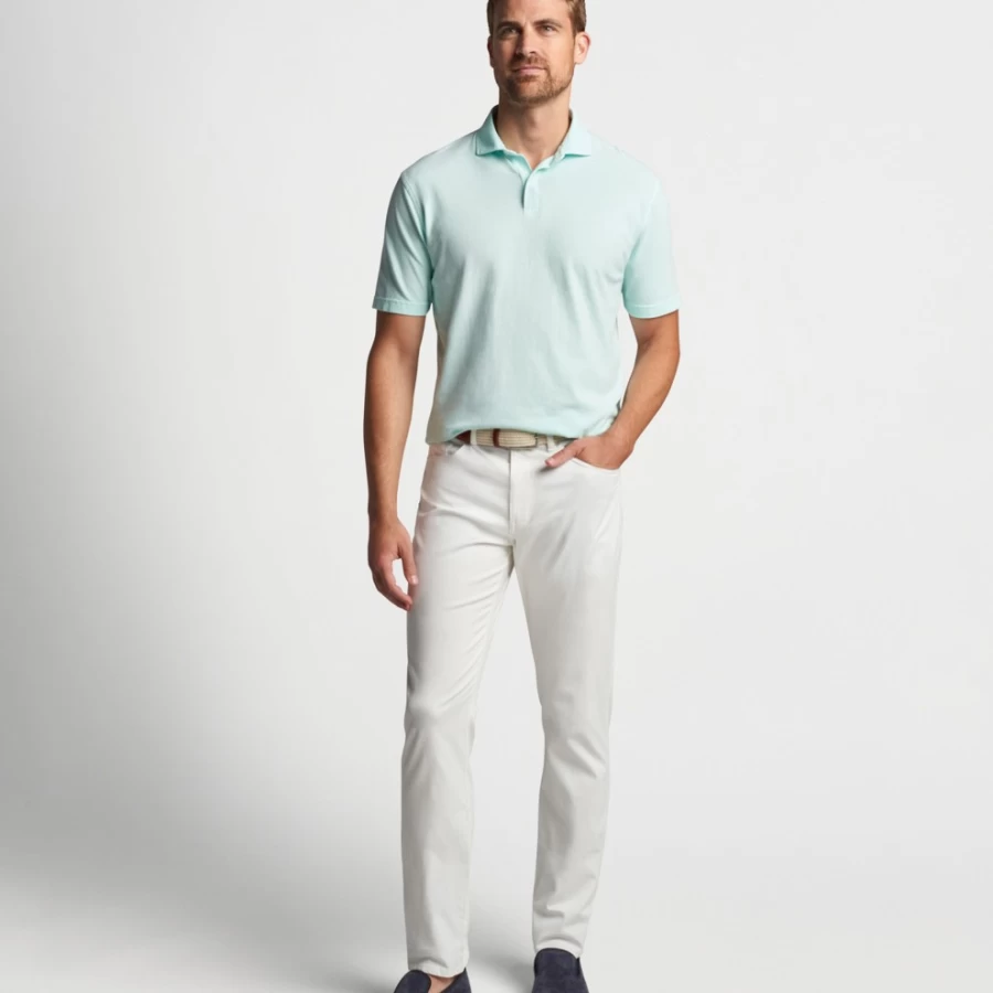 Peter Millar Men's Sunwashed Pique Polo Shirt - Classic Casual Comfort