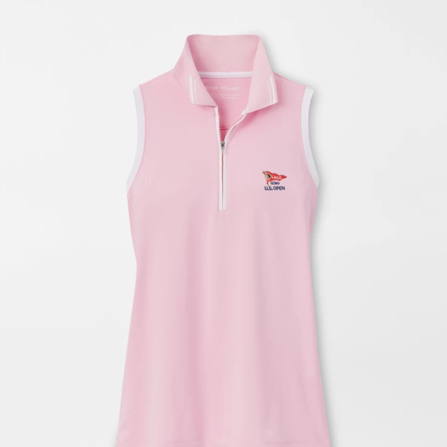 Peter Millar Women's Chrissie Sleeveless Polo - 123Rd U.S. Open Tennis Apparel
