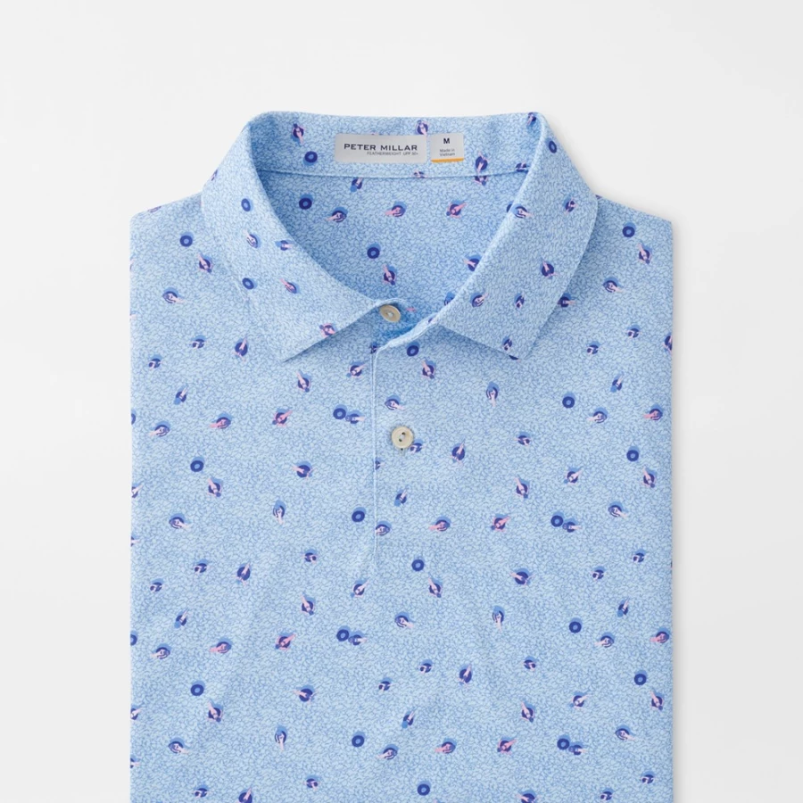 Peter Millar Women's Featherweight Go With The Float Polo Shirt for Comfort & Style