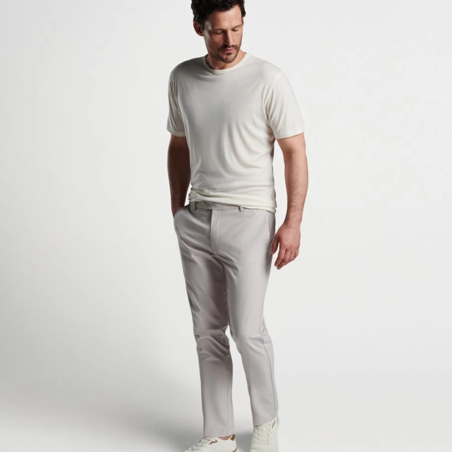 Peter Millar Men's Excursionist Flex Performance Merino Wool T-Shirt