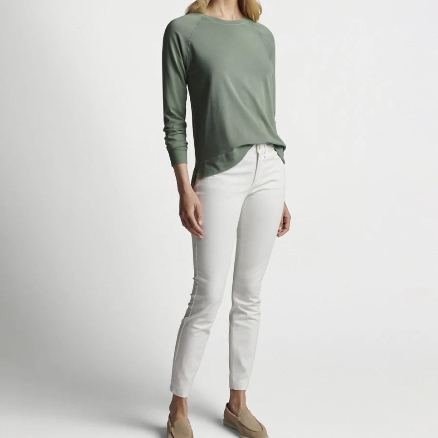 Peter Millar Women's Lava Wash Relaxed Jersey Crew Neck T-Shirt