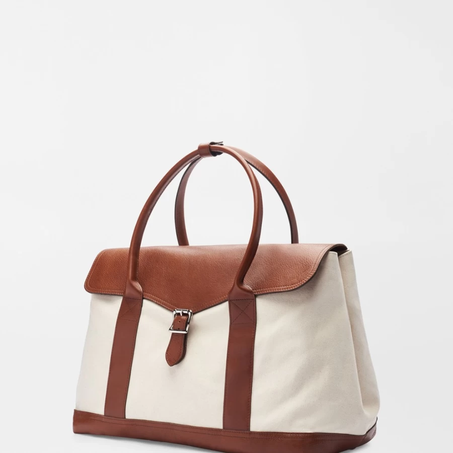Peter Millar Men's Weekend Duffel Bag - Durable Travel & Gym Tote for Essentials