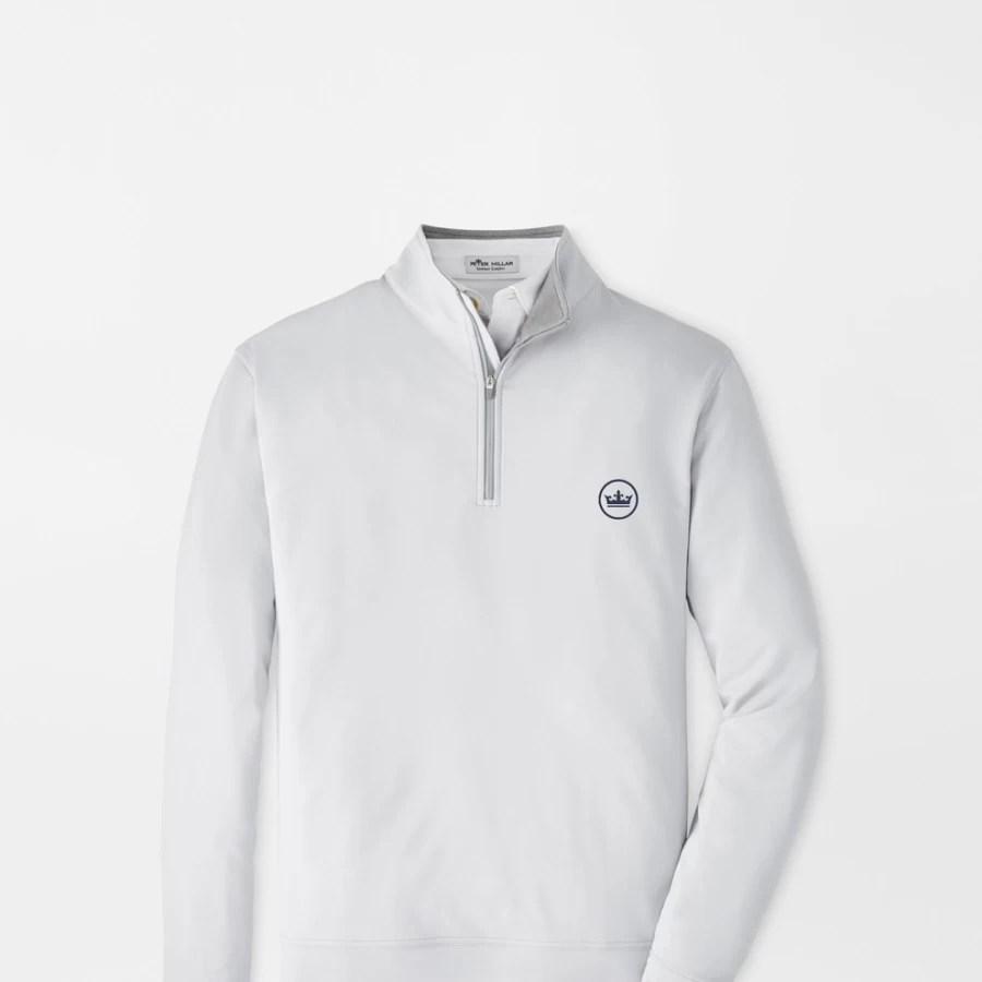 Peter Millar Men's Crown Seal Perth Performance Quarter-Zip Pullover
