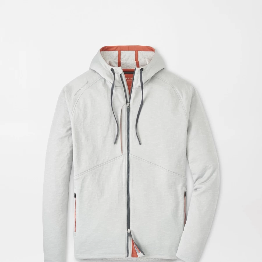 Peter Millar Men's Eclipse Performance Hoodie - Lightweight Athletic Pullover for Active Lifestyle