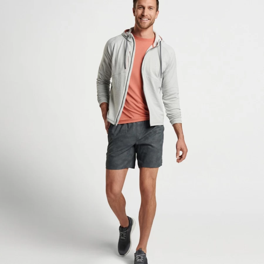 Peter Millar Men's Eclipse Performance Hoodie - Lightweight Athletic Pullover for Active Lifestyle