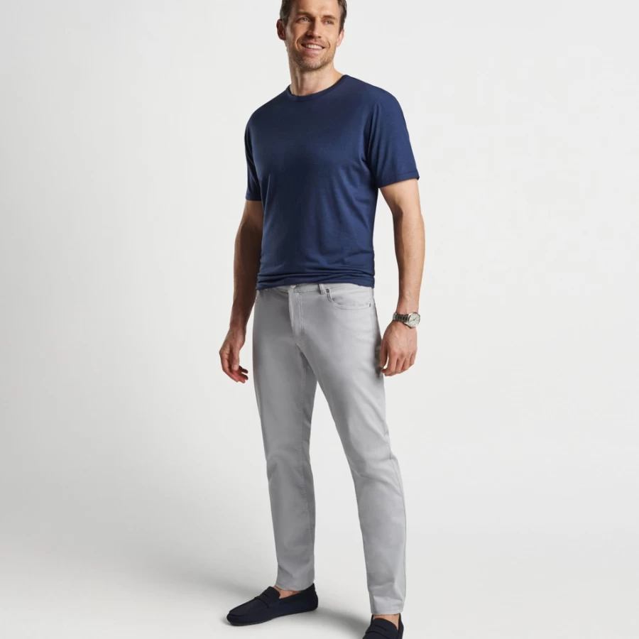 Peter Millar Men's Excursionist Flex Performance Merino Wool T-Shirt