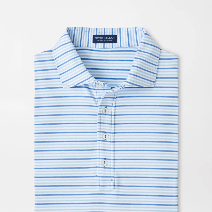 Peter Millar Men's Garcia Performance Polo Shirt - Moisture-Wicking Golf & Casual Jersey