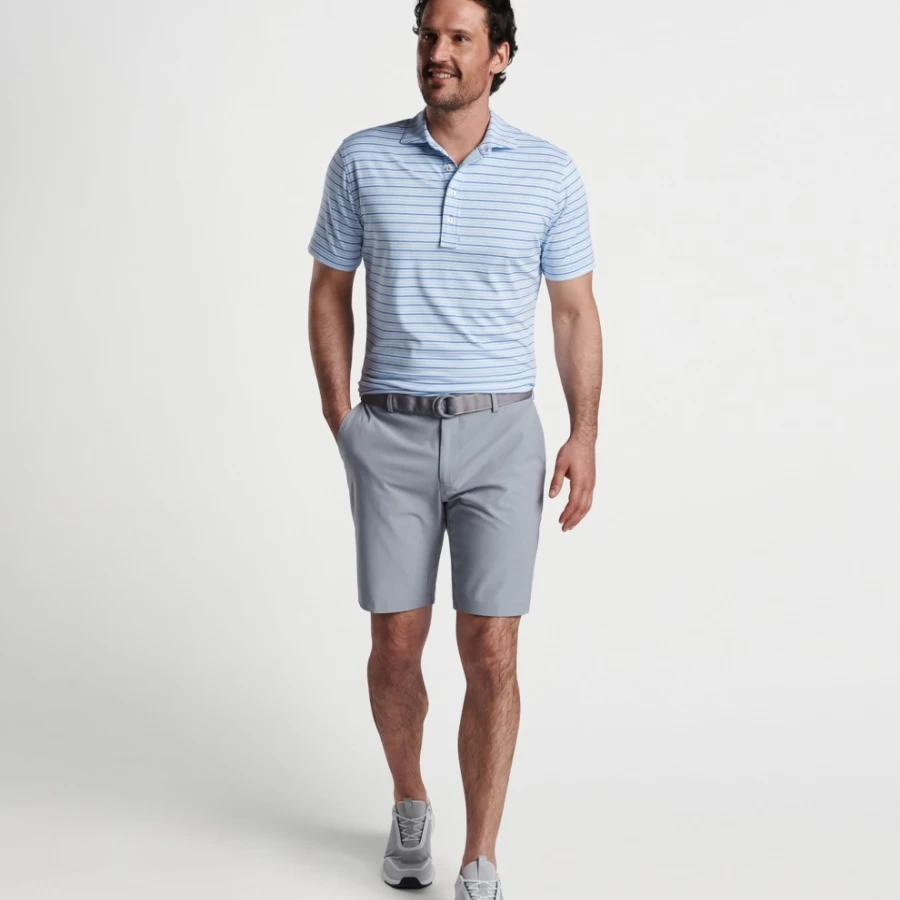 Peter Millar Men's Garcia Performance Polo Shirt - Moisture-Wicking Golf & Casual Jersey