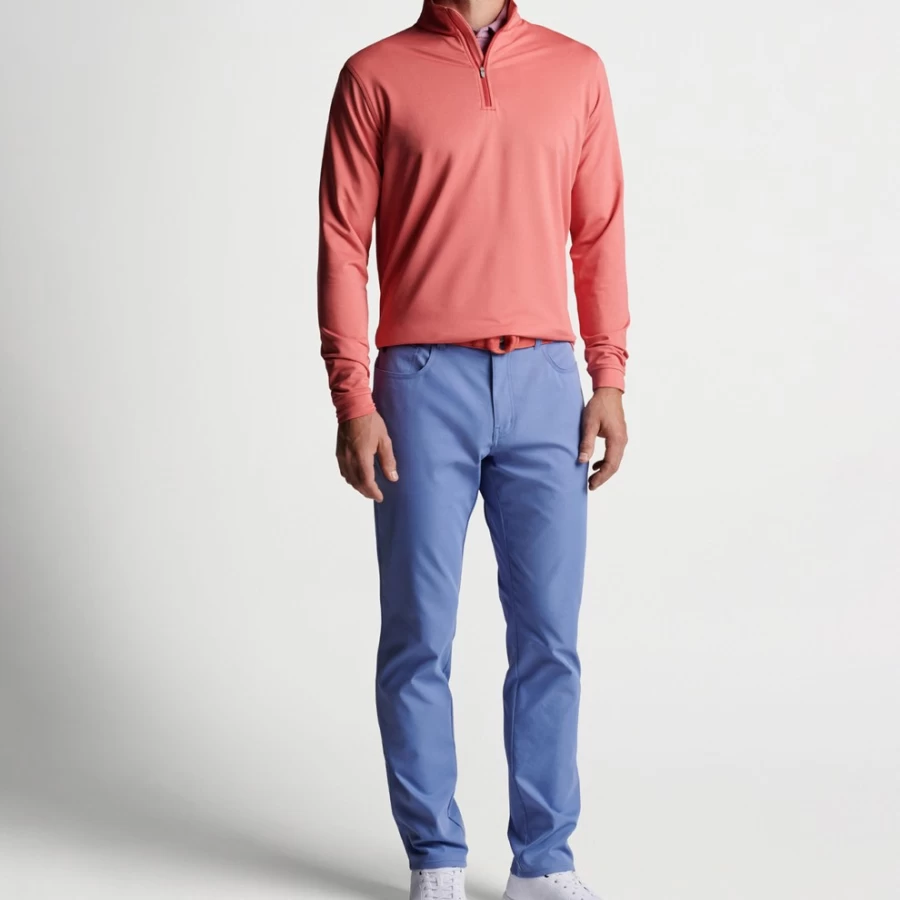 Peter Millar Women's Perth Melange Performance Quarter-Zip Pullover
