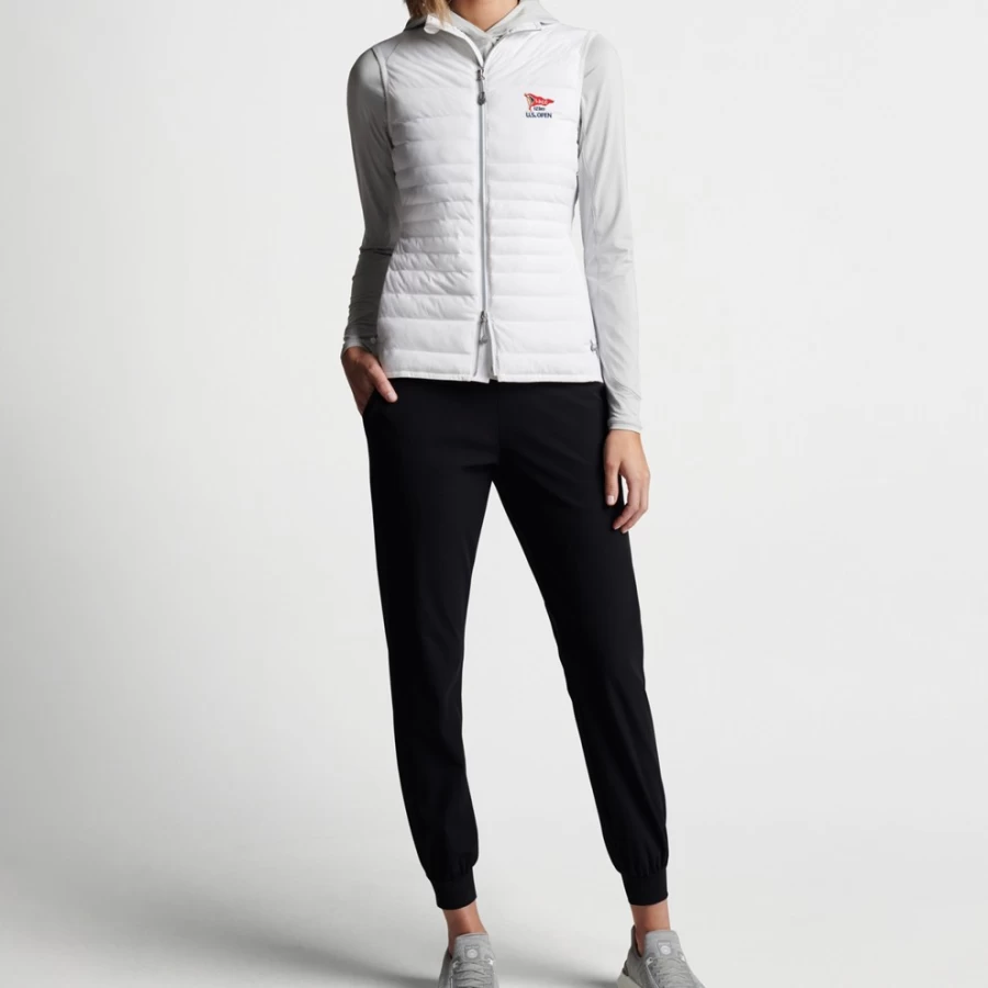 Peter Millar Women's Fuse Hybrid Vest for Golf | 123rd U.S. Open Collection