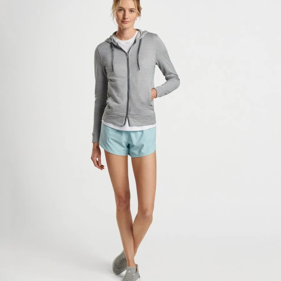 Peter Millar Women's Maven Performance Full-Zip Hoodie for Active Lifestyles