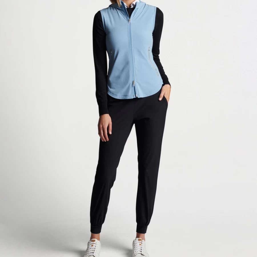 Peter Millar Women's Flex Adapt Full-Zip Hooded Vest