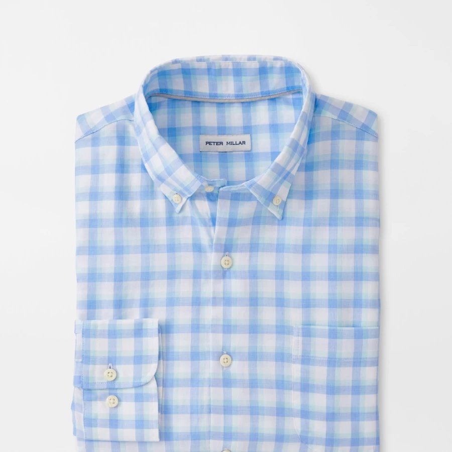 Peter Millar Men's Finley Summer Sport Shirt - Soft Cotton Casual Wear