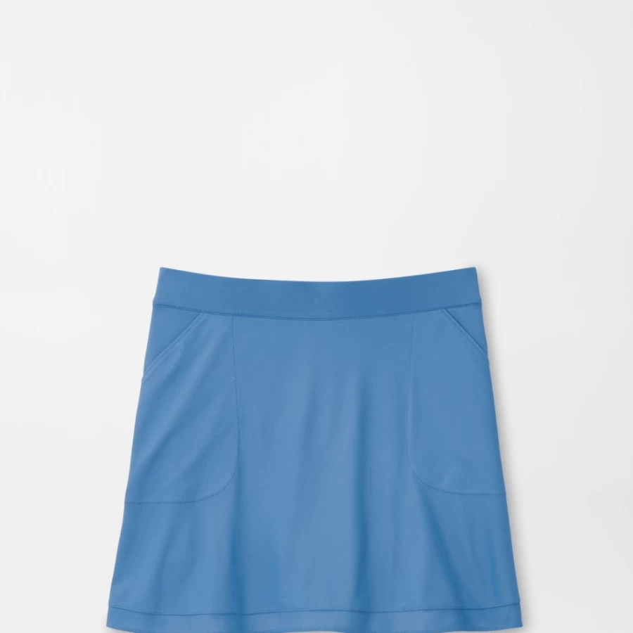 Peter Millar Women's Sally Trim Skort - Stylish Athletic Golf Tennis Skirt with Shorts