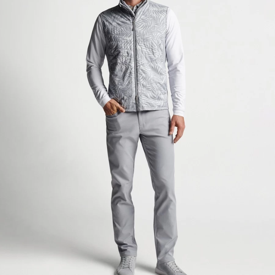 Peter Millar Men's Fuse Elite Hybrid Vest - Lightweight Performance Golf & Active Wear