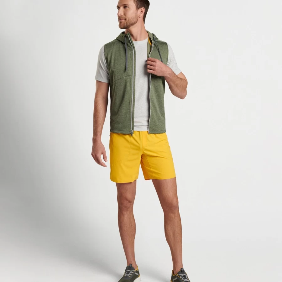 Peter Millar Men's Eclipse Performance Hoodie Vest for Active Wear
