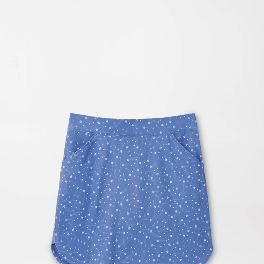 Peter Millar Women's Alice Short Skort with Petal Hem for Golf & Casual Wear