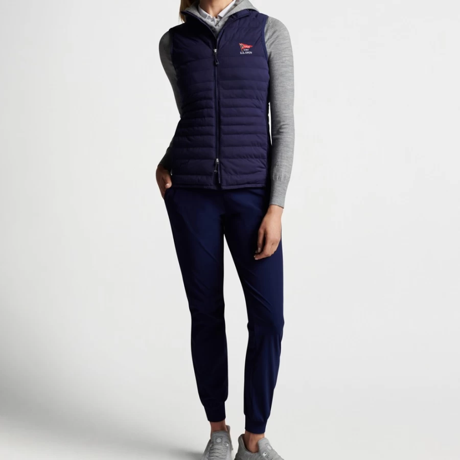 Peter Millar Women's Fuse Hybrid Vest for Golf | Lightweight & Breathable | 123rd U.S. Open Collection