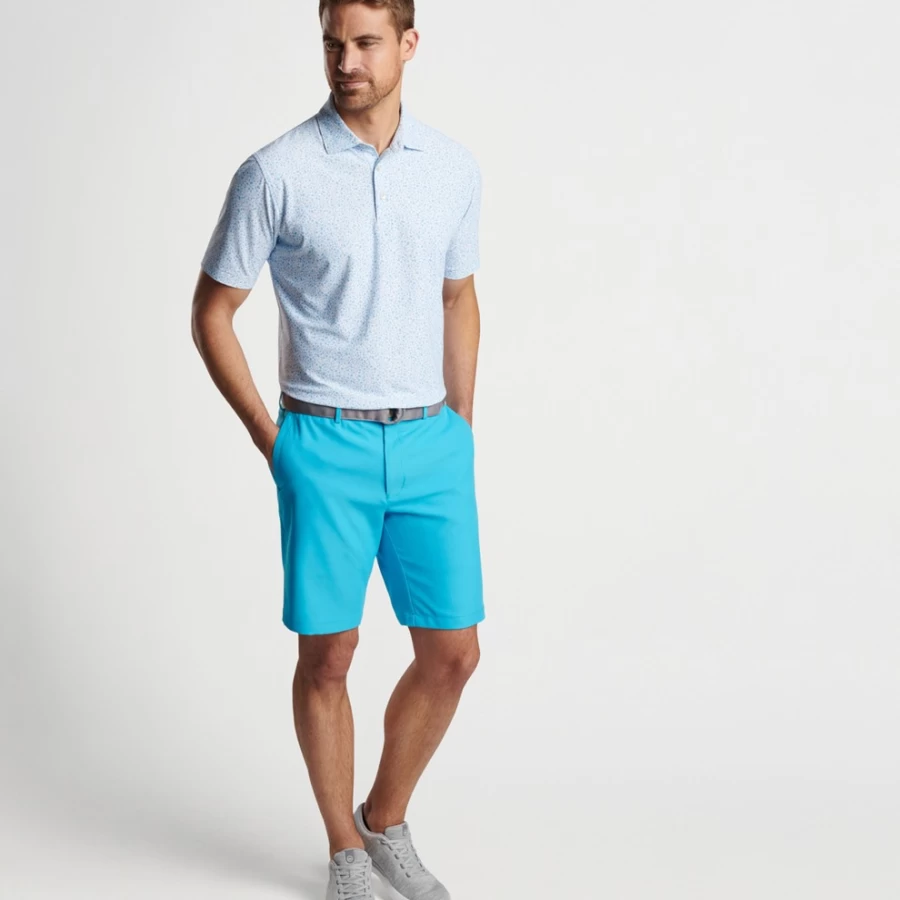 Peter Millar Men's Cara Cara Performance Mesh Polo Shirt for Golf & Active Wear