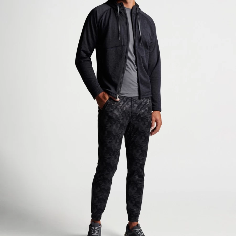 Peter Millar Men's Eclipse Performance Hoodie - Lightweight Athletic Pullover