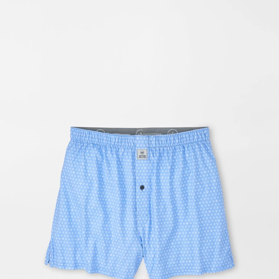 Peter Millar Men's Seeing Double Performance Boxer Shorts - Moisture-Wicking & Comfort Fit Underwear
