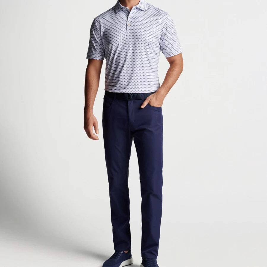 Peter Millar Women's Seeing Double Performance Polo Jersey - Moisture-Wicking & Breathable Golf Shirt